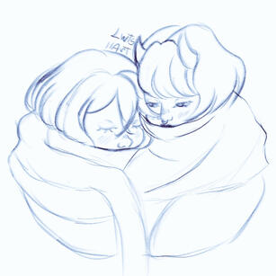 Crowley and dominique (oc) 2025