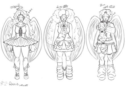 Annie official outfits - oc (2025)