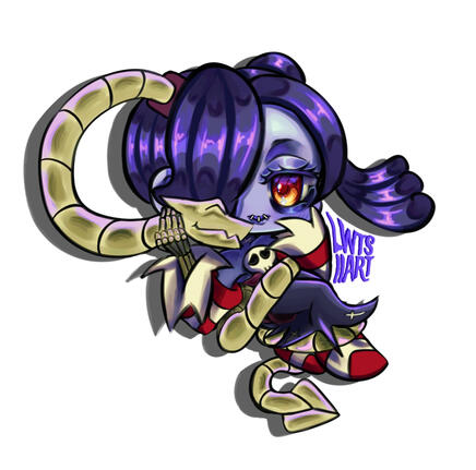 Chibi squiggly - skullgirls (2025)