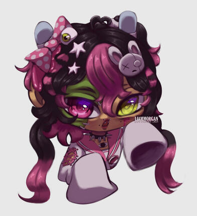 Artfight chibi art (2025)